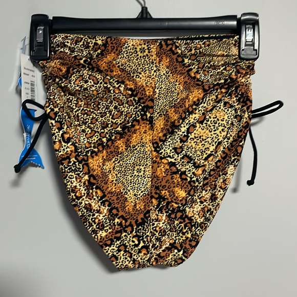 Skinnydippers Reversible High Waist Bikini Bottoms Small NWT - Picture 2 of 8